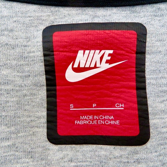 Nike Sportswear Tech Fleece Full Zip Cape Hoodie Jacket Gray SZ S - Picture 14 of 16